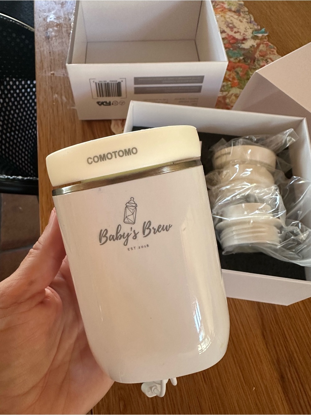 Comotomo Baby's Brew White Formula Dispenser